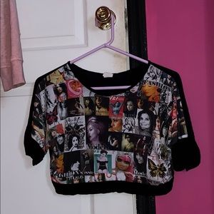 Magazine Crop Top!